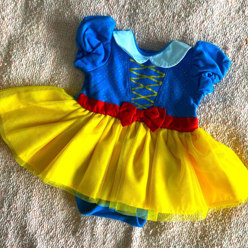 Baby Snow White dress onesie